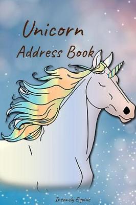 Book cover for Unicorn Address Book