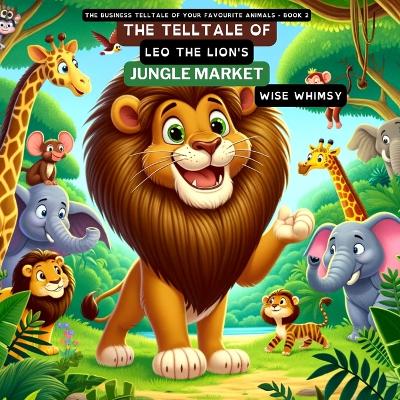 Book cover for The Telltale of Leo the Lion's Jungle Market