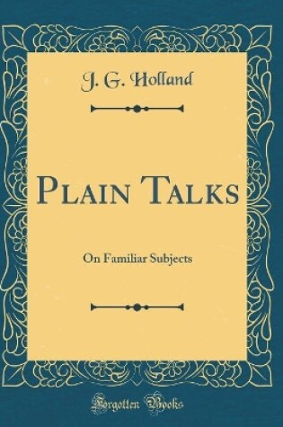 Cover of Plain Talks