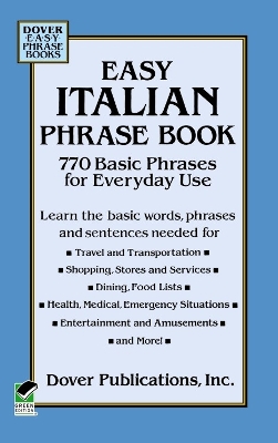 Book cover for Easy Italian Phrase Book
