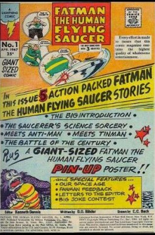 Cover of Fatman The Human Flying Saucer