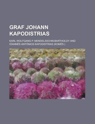 Book cover for Graf Johann Kapodistrias