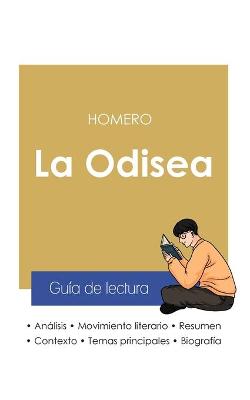 Book cover for Guia de lectura La Odisea de Homero (analisis literario de referencia y resumen completo)