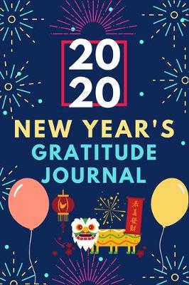 Book cover for New years gratitude journal