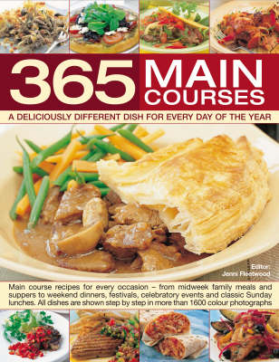 Book cover for 365 Main Courses