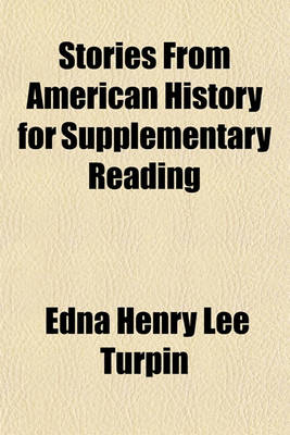 Book cover for Stories from American History for Supplementary Reading
