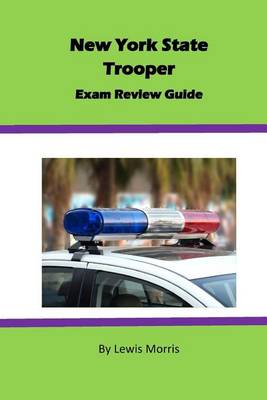 Book cover for New York State Trooper Exam Review Guide