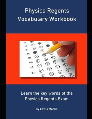 Book cover for Physics Regents Vocabulary Workbook