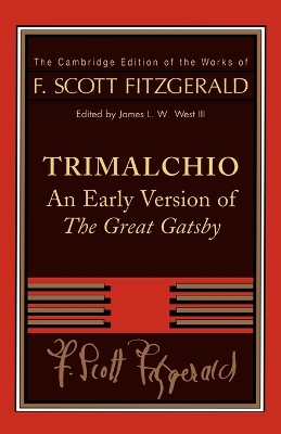 Book cover for F. Scott Fitzgerald: Trimalchio