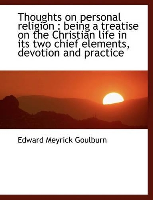 Book cover for Thoughts on Personal Religion
