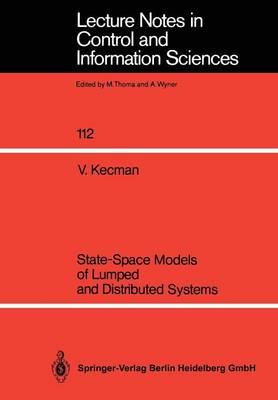 Cover of State-Space Models of Lumped and Distributed Systems