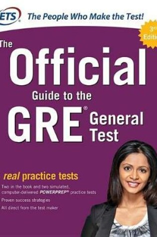 Cover of The Official Guide to the GRE General Test, Third Edition