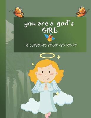 Book cover for You are God's Girl Coloring Book