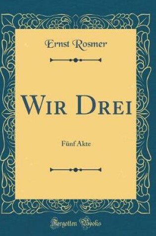 Cover of Wir Drei