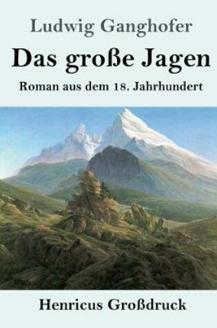 Cover of Das große Jagen (Großdruck)