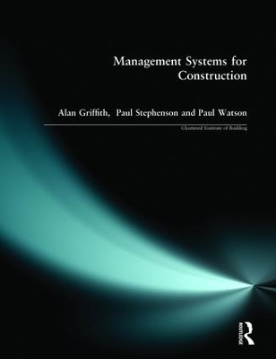 Book cover for Management Systems for Construction