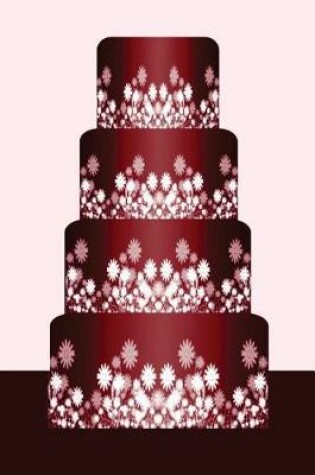 Cover of Wedding Journal Red Wedding Cake