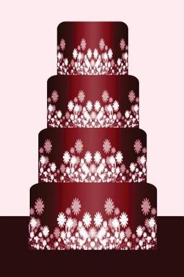 Cover of Wedding Journal Red Wedding Cake