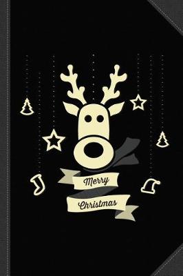 Book cover for Cute Reindeer Shirt Journal Notebook