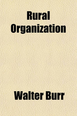 Book cover for Rural Organization