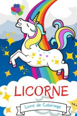 Cover of Licorne Livre de Coloriage