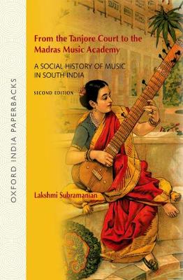 Book cover for From the Tanjore Court to the Madras Music Academy