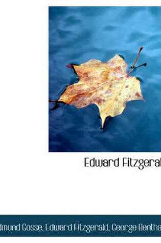 Cover of Edward Fitzgerald