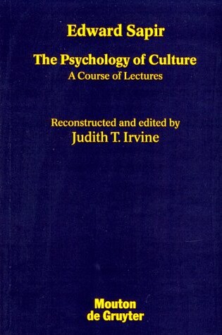 Cover of The Psychology of Culture