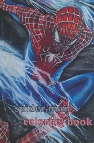 Cover of spider-man coloring book