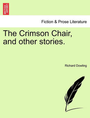 Book cover for The Crimson Chair, and Other Stories.