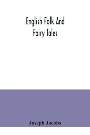 Cover of English folk and fairy tales