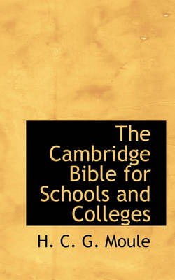 Book cover for The Cambridge Bible for Schools and Colleges