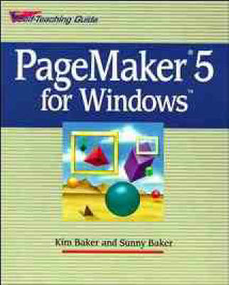 Book cover for PageMaker 5 for Windows