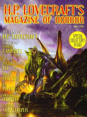 Book cover for H.P. Lovecraft's Magazine of Horror 1