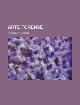 Book cover for Arte Forense