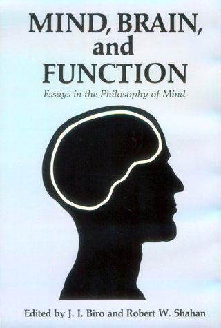 Cover of Mind, Brain and Function