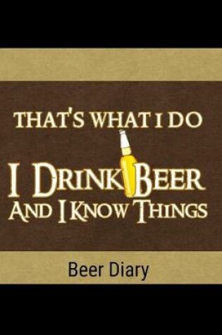 Cover of Beer Diary