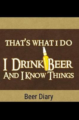 Book cover for Beer Diary