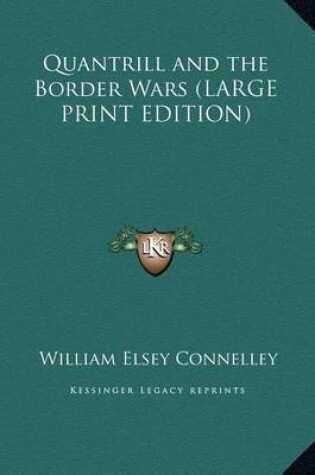 Cover of Quantrill and the Border Wars