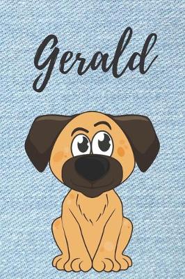 Book cover for personalisiertes Notizbuch Hunde / Malbuch / Kritzelbuch / Tagebuch / Notizheft / Journal / DIN A5 / Geschenke Gerald