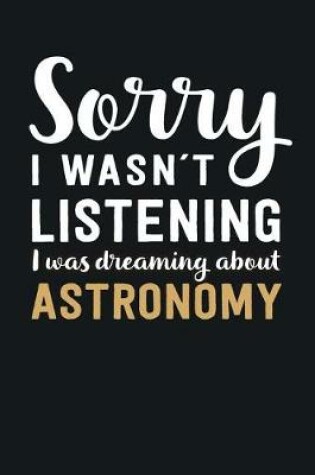 Cover of I was Dreaming about Astronomy