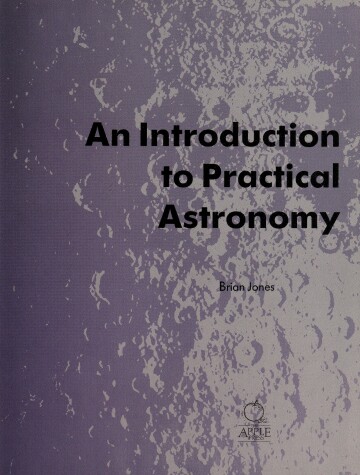 Book cover for An Introduction to Practical Astronomy