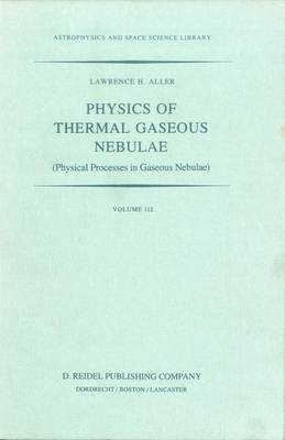 Book cover for Physics of Thermal Gaseous Nebulae