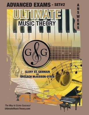 Book cover for Advanced Music Theory Exams Set #2 Answer Book - Ultimate Music Theory Exam Series