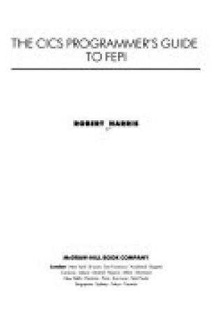 Cover of CICS Programmer's Guide to FEPI