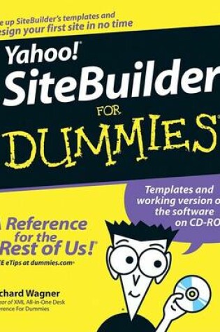 Cover of Yahoo! SiteBuilder For Dummies