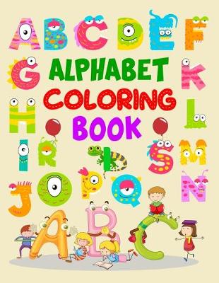 Book cover for Alphabet Coloring Book