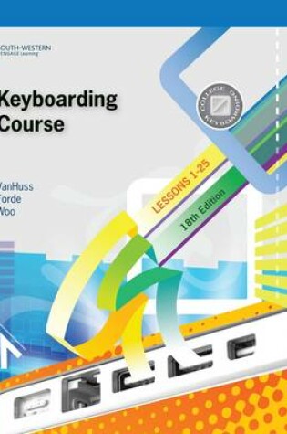 Cover of Keyboarding Course, Lessons 1-25