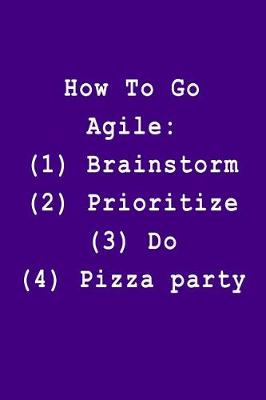 Book cover for How to Go Agile