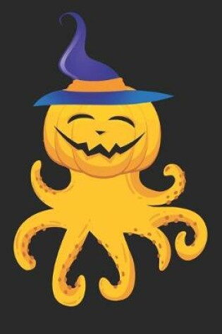 Cover of Halloween Octopus Notebook